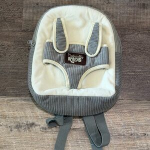 Naturally Kids Gray and Cream Backpack